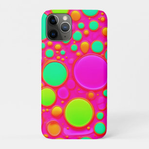 Pink & Green Circles Case-Mate iPhone Case
