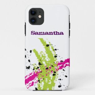 Pink Green Paint Splash Mate ID™ iPhone 5 Case