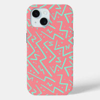 Pink & Green Retro Psychedelic Design