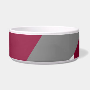 Pink Grey and White