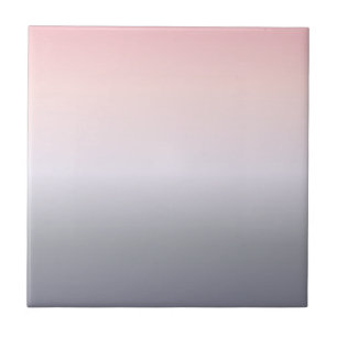 Pink Grey Gradient Tile
