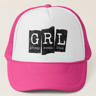 Pink GRL Trucker Hat