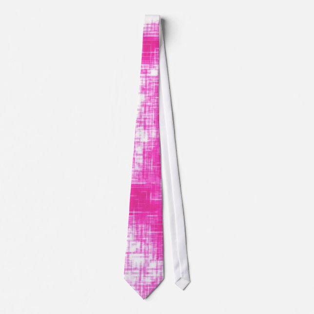 Pink Grunge Tie (Front)