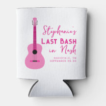 Pink Guitar Last Bash in Nash Bachelorette