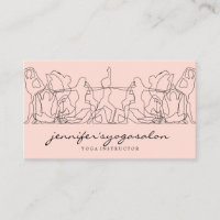 Pink gym mobile yoga class
