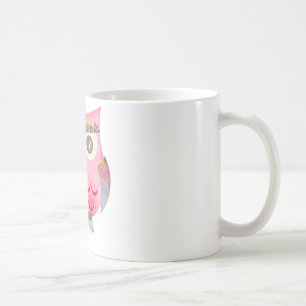 Pink Gypsy Owl Coffee Mug