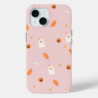 Pink Halloween iPhone 15 Case