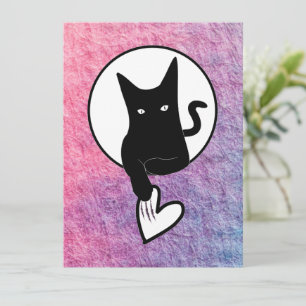 Pink Halloween Invitation by Poet Adiela Akoo