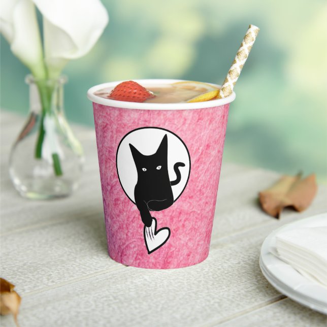 Pink Halloween Paper Cups by Poet Adiela Akoo (Insitu)