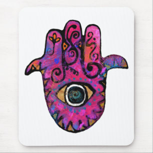 **PINK HAMSA** MOUSE PAD