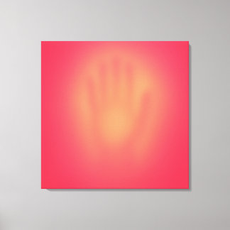 Pink Hand Canvas Print