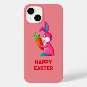 Pink Happy Easter Case-Mate iPhone 14 Case