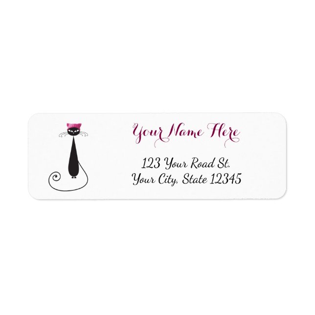 Pink Hat Kitty Cat (Front)