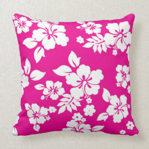 Pink Hawaiian Cushion