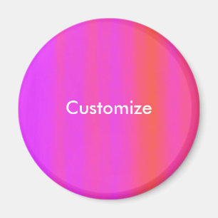 Pink Haze - Template Magnet