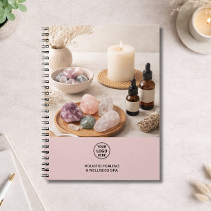 Pink Health Coach Session Notes Holistic Therapy Notebook