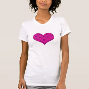 pink heart 3 T-Shirt