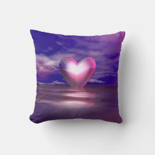Pink Heart Afloat Cushion