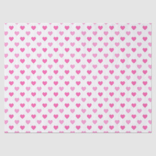 Pink Heart Breast Cancer Awareness Pattern Tissue Paper