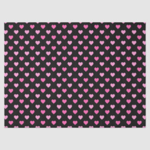 Pink Heart Breast Cancer Awareness Pattern Tissue Paper