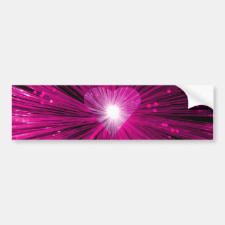 Pink Heart bumper sticker