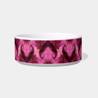Pink Heart Damask Bowl