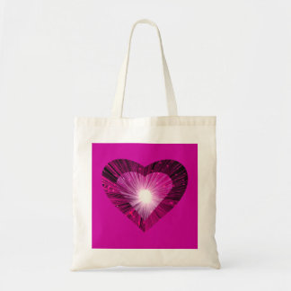 Pink Heart 'heart' tote bag pink