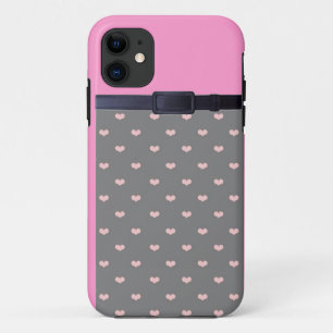 Pink Heart iPhone Case