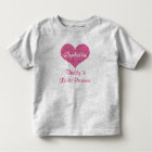 Pink Heart Little Princess Personalised Baby Name