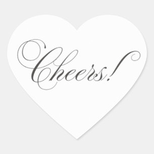 Pink heart Love stickers