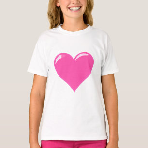 Pink Heart - Love T-Shirt