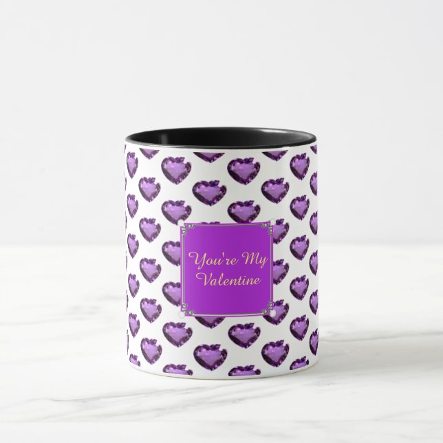 Pink Heart Mug (Center)