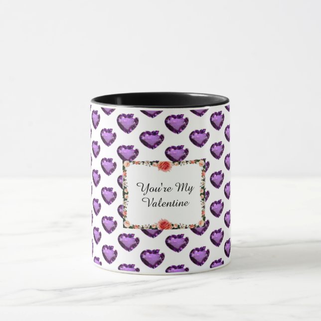 Pink Heart Mug (Center)