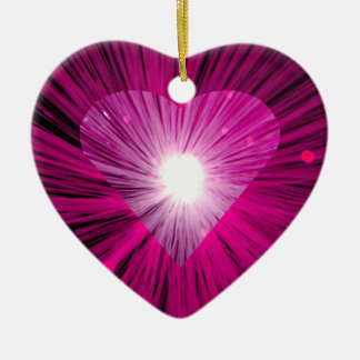 Pink Heart ornament heart