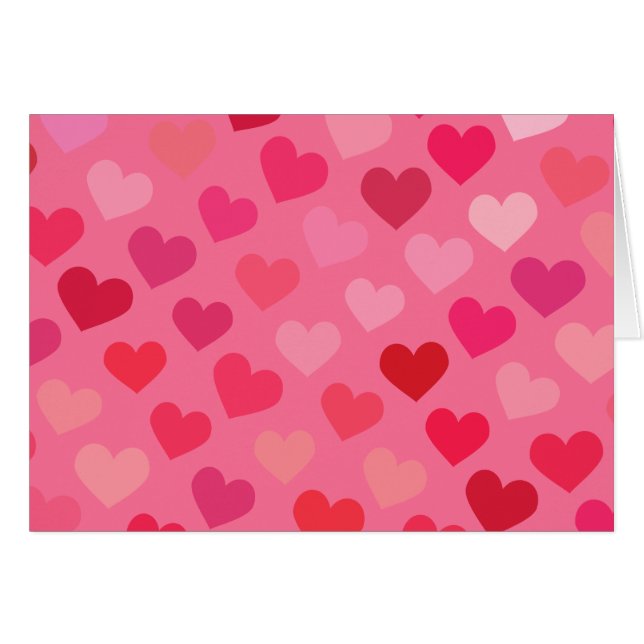 Pink Heart Pattern (Front Horizontal)