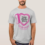 Pink Heart Photo I love My Girlfriend T-Shirt<br><div class="desc">Pink Heart Photo I love My Girlfriend</div>