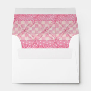 PINK HEART QUILT A6 Envelope (4x6 Cards) 