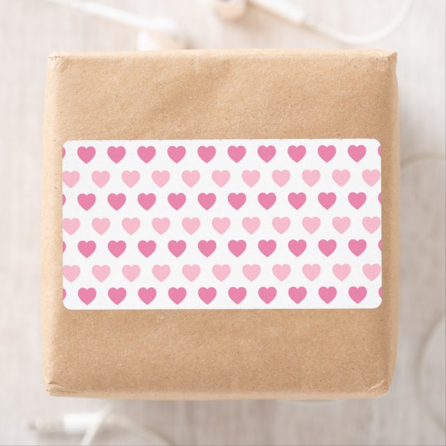 Pink Heart Seamless Valentine's Day Decoration (Insitu)