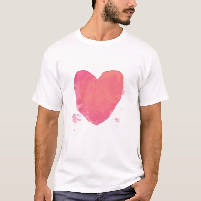 Pink Heart T-Shirt (Front)