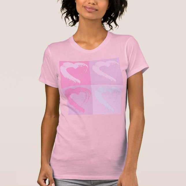 Pink Heart T-Shirt (Front)