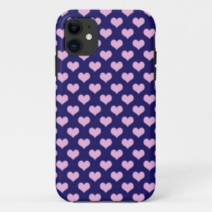 Pink Hearts Art Case-Mate iPhone Case