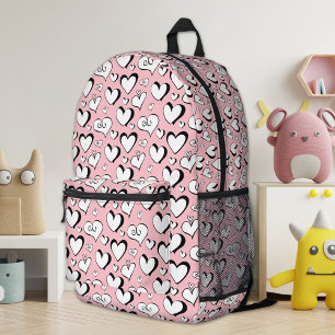 Pink Hearts Backpack