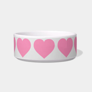 Pink Hearts Bowl