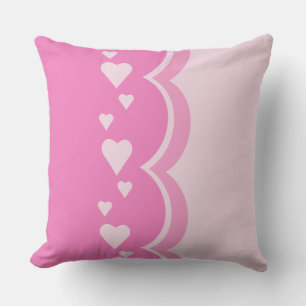 Pink Hearts Cushion