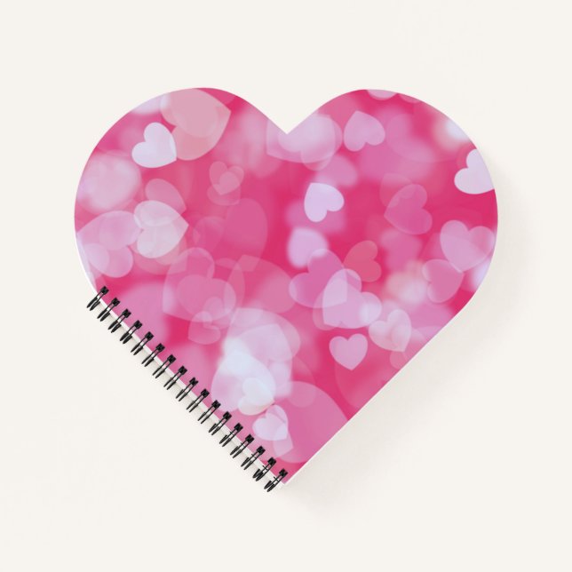 Pink Hearts Notebook (Front)
