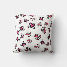 Pink Hearts Pattern – Cute Doodle Design