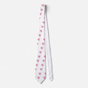 Pink Hearts Tie