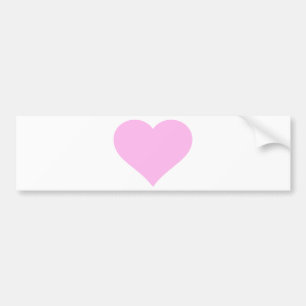 Pink Hearts,Unconditional Love_ Bumper Sticker