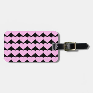 Pink Hearts,Unconditional Love_ Luggage Tag