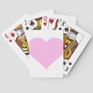 Pink Hearts,Unconditional Love_ Playing Cards